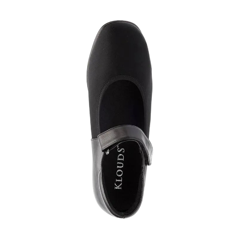 Klouds wisdom black stretch mary jane