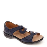 Revere Geneva royal blue adjustable womens sandal