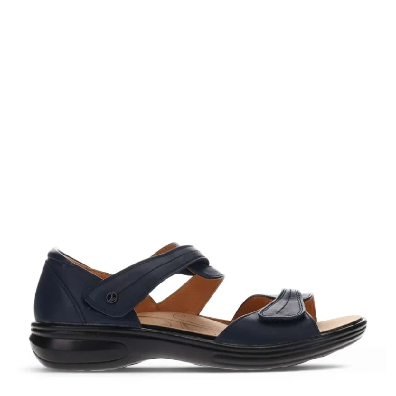 Revere Geneva royal blue adjustable womens sandal