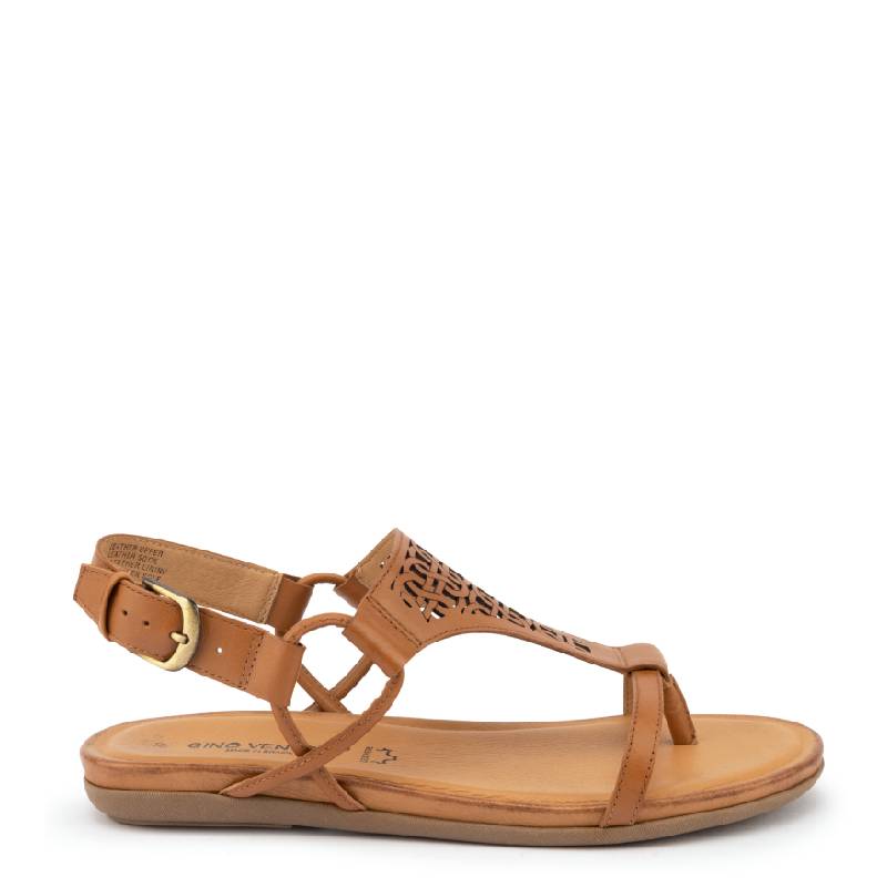 gino ventori frontier tan sandal