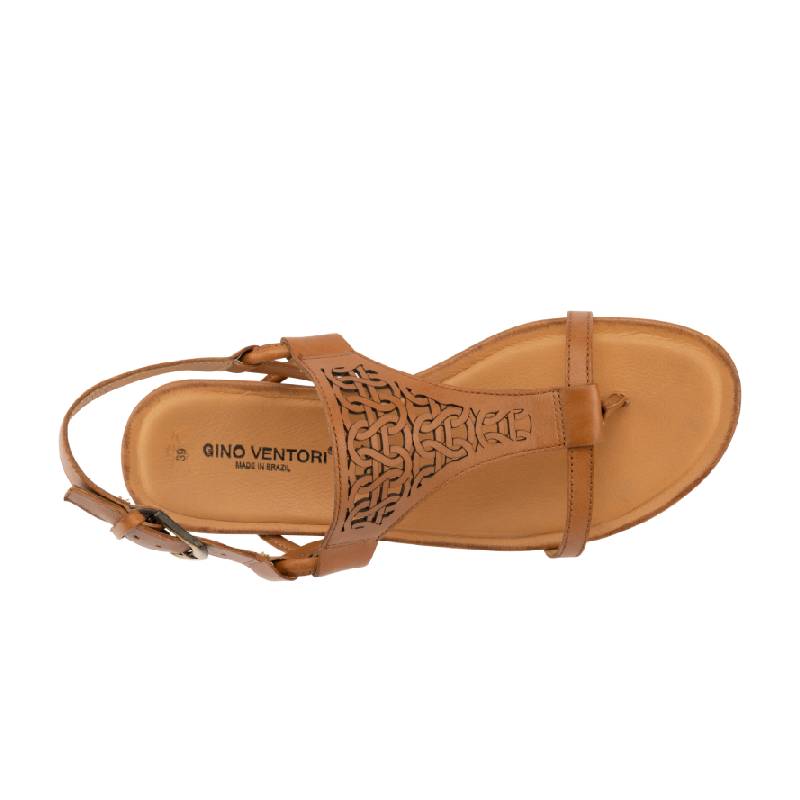 gino ventori frontier tan sandal