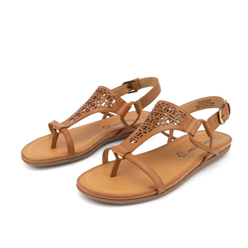 gino ventori frontier tan sandal