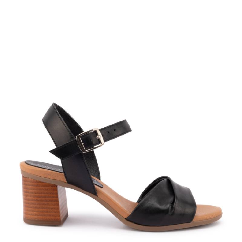 Gino ventori jules black sandal