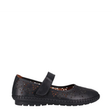 cabello keisha black womens leather mary jane shoe