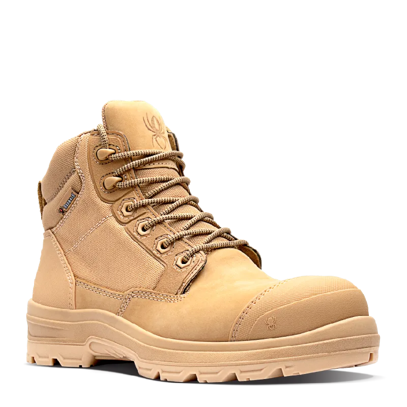 Redback lynx wheat lace up mens safety boot