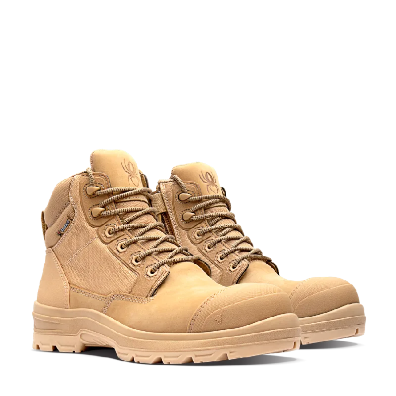 Redback lynx wheat lace up mens safety boot