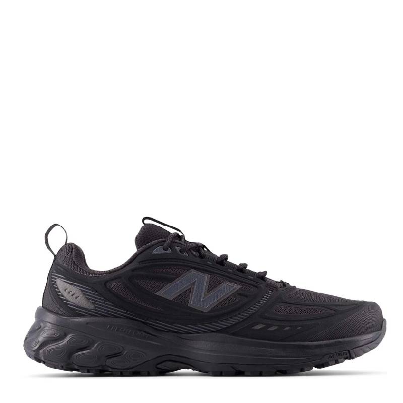 new balance m410 black mens trail shoe