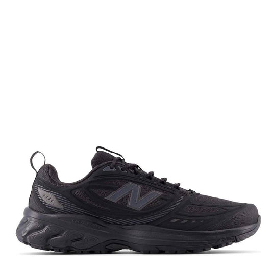 new balance m410 black mens trail shoe