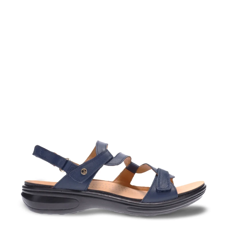 Revere miami navy adjustable womens sandal