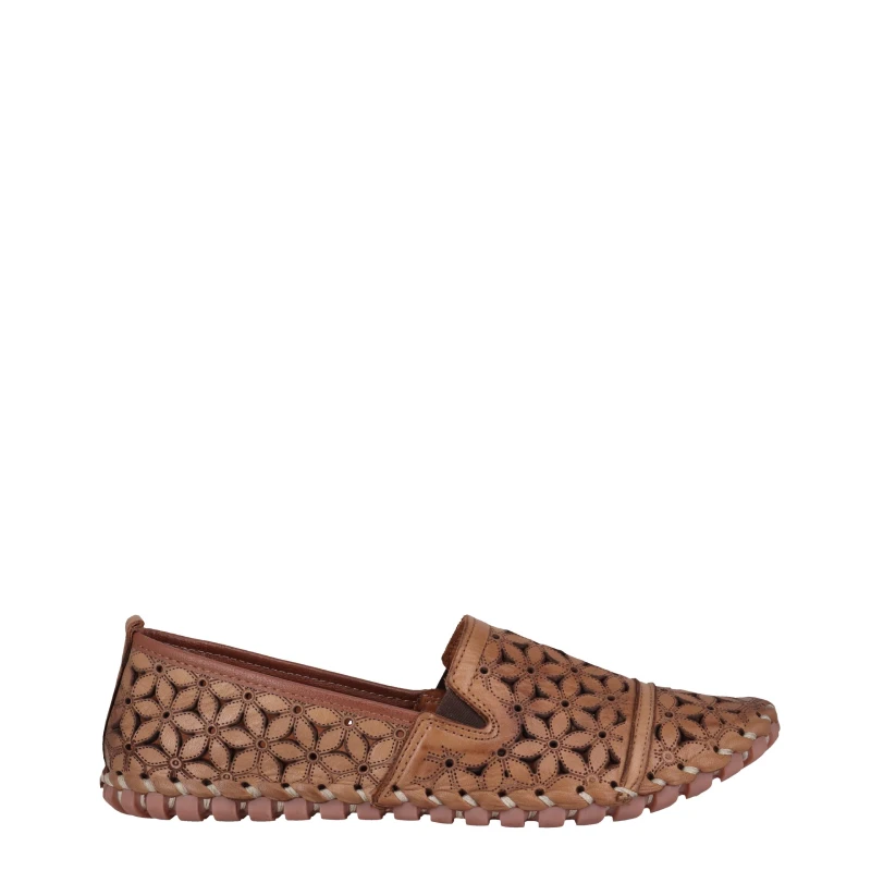 Cabello muriel tan womens slip on