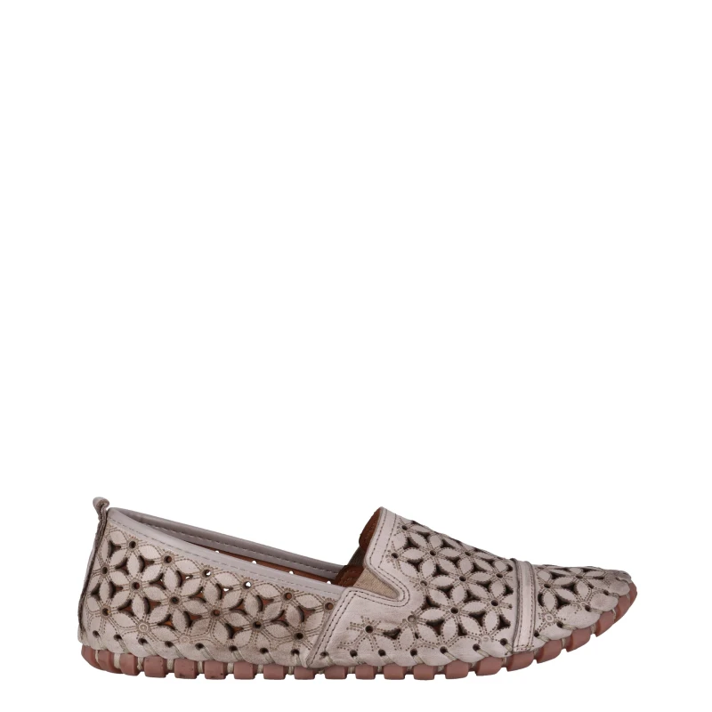 cabello muriel taupe womens slip on
