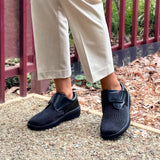 Propet Olivia Black Ladies Velcro Shoe