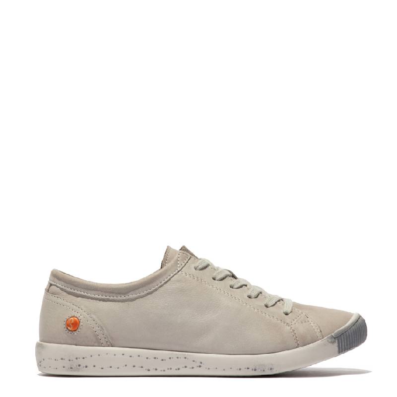 Softino Isla light grey lace up