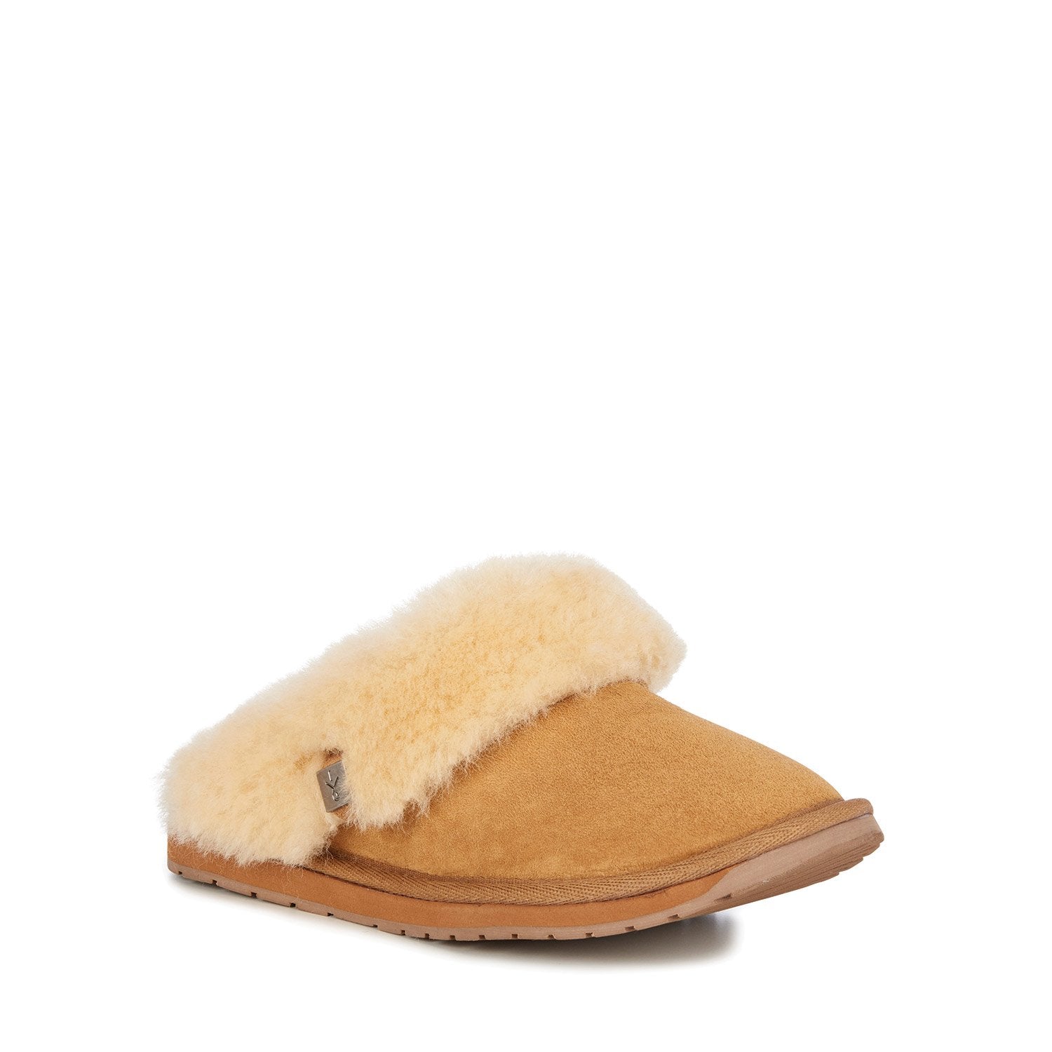 Emu Eden chestnut womens sheepskin scuff