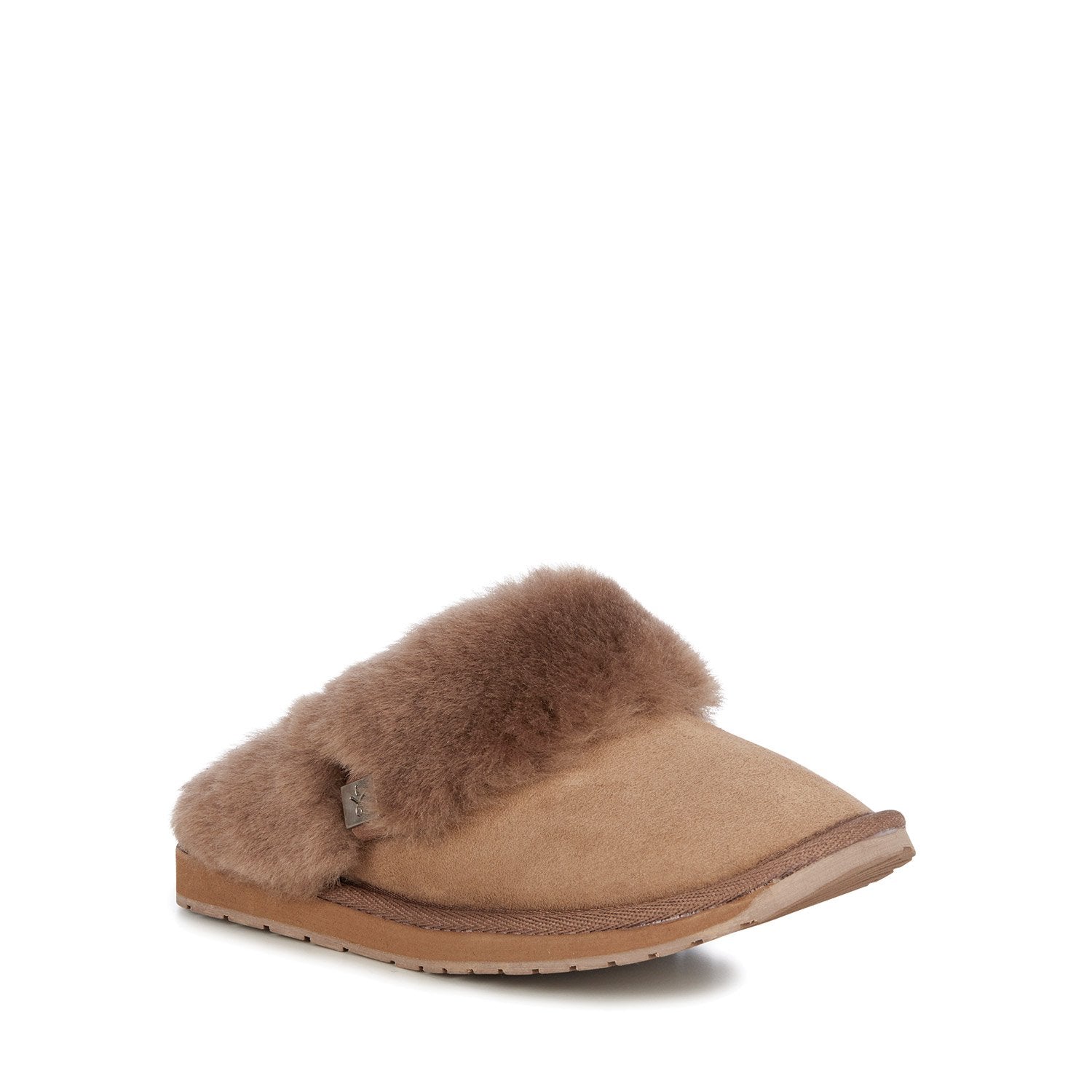 Emu eden mushroom coloured sheepskin scuff