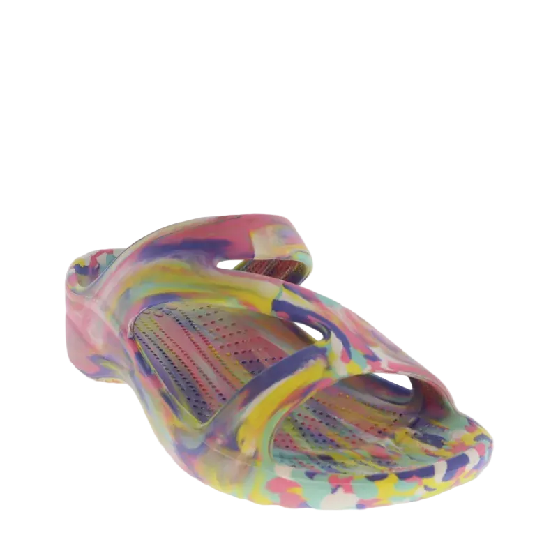 dawgs z sandal pink multi slide