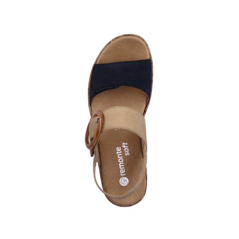 Rieker R6853 Biege sandal