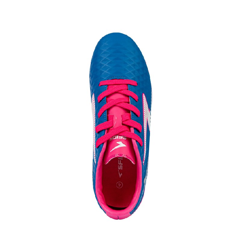 Sfida rizz pink kids soccer boots
