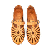 Sala remy tan womens leather sandal