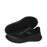 Ascent rhythm black womens slip resistant sneaker