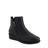 Supersoft Mavis black leather womens boot