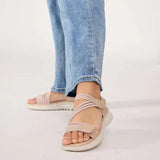 wilde sannah rose gold womens sandal
