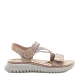 wilde sannah rose gold womens sandal