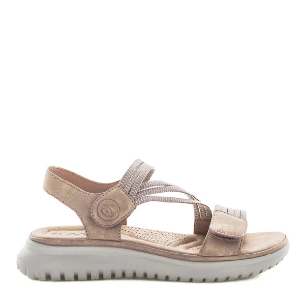 wilde sannah rose gold womens sandal