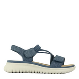 wilde sasha denim womens comfort sandal