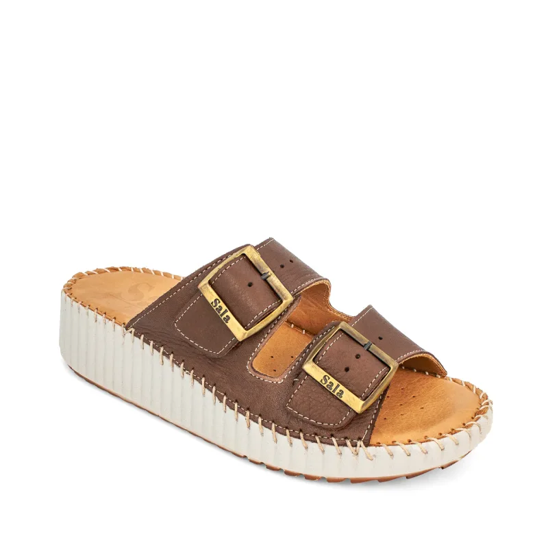 Sala solena praline womens comfortable slide