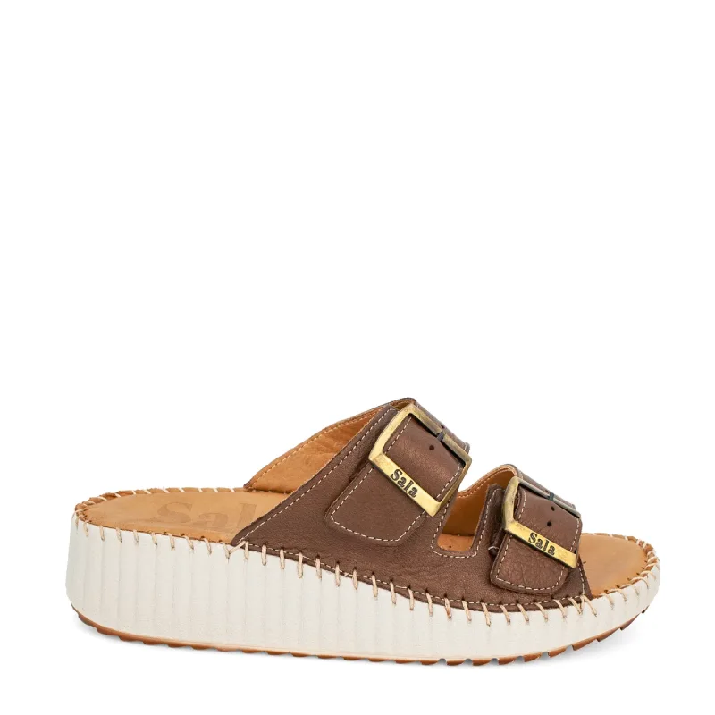 Sala solena praline womens comfortable slide
