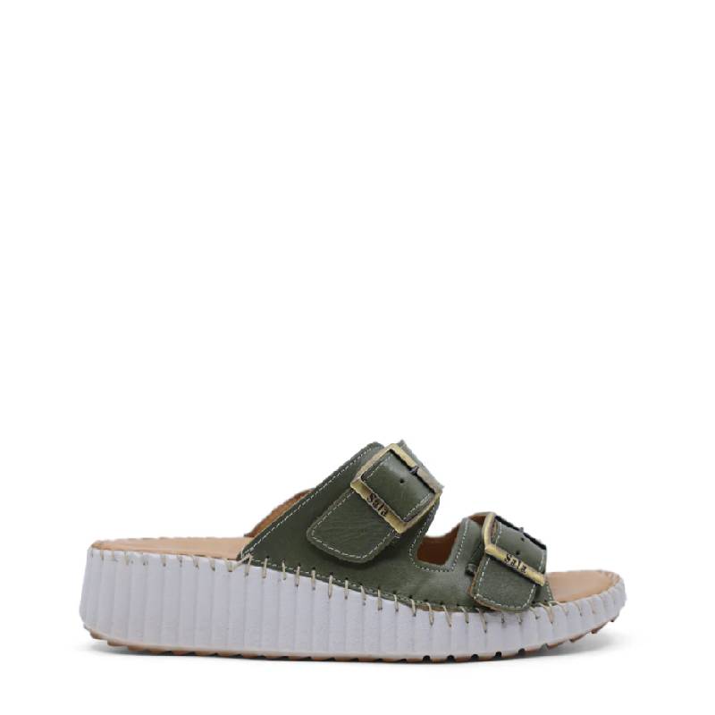 Sala so;lena dark olive slide
