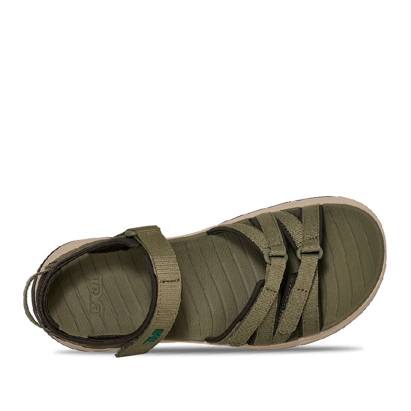 teva tirra sport olive womens sandal