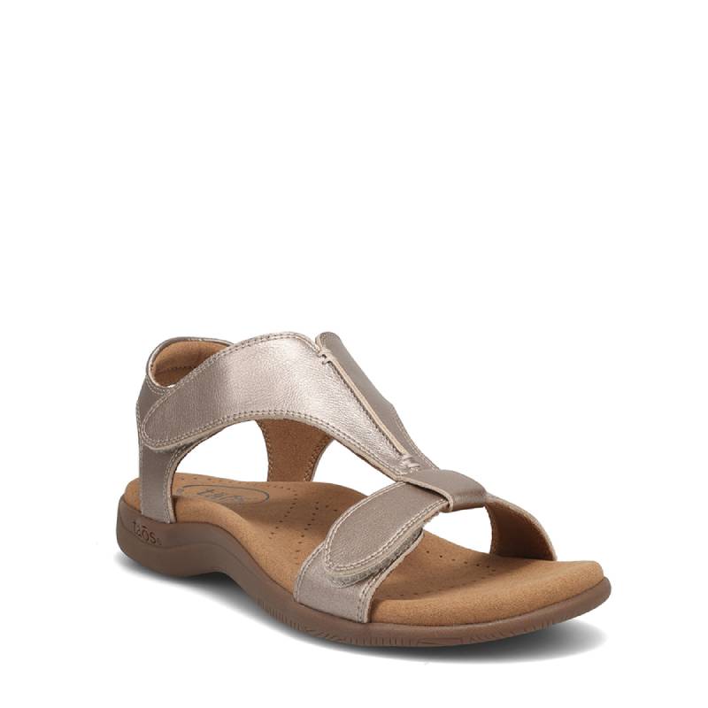 taos the show champagne womens adjustable sandal