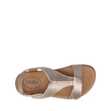 taos the show champagne womens adjustable sandal