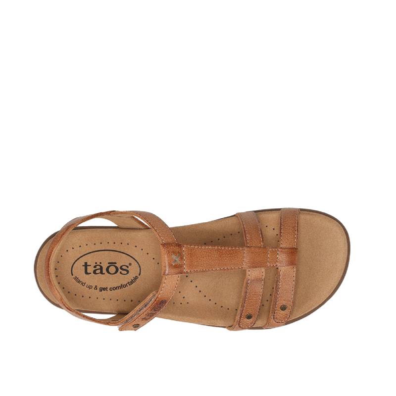Taos Trophy Caramel womens sandal