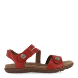 CBD trophy red womens sandal