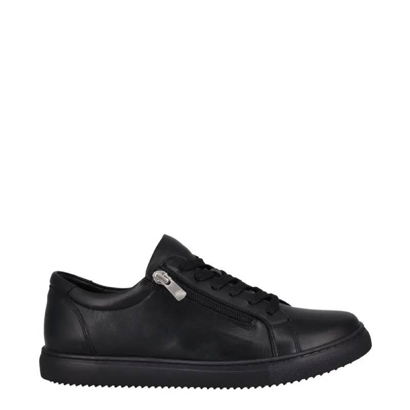 Cabello Unly black lace up shoe