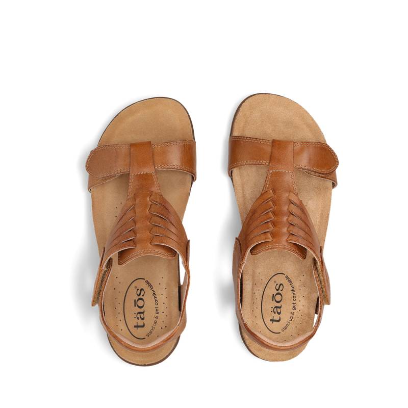 Taos Wonderful Caramel sandal