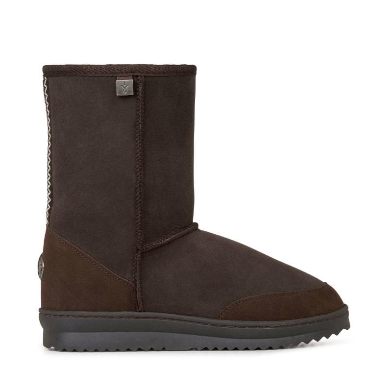 Emu outback chocolate slipper