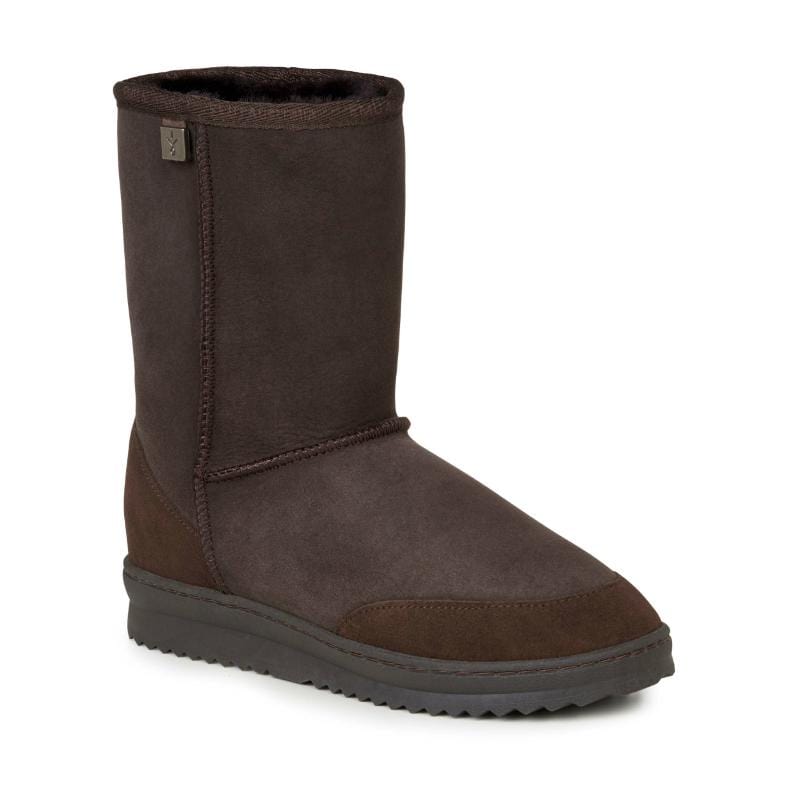 Emu outback chocolate slipper