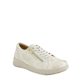 ziera solar ivory fireworks laceup with side zip