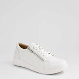 ziera solar white womens lace up