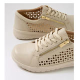 ziera shovo almond wide fit womens lace up