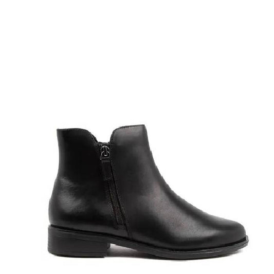 Ziera skylars black leather boot