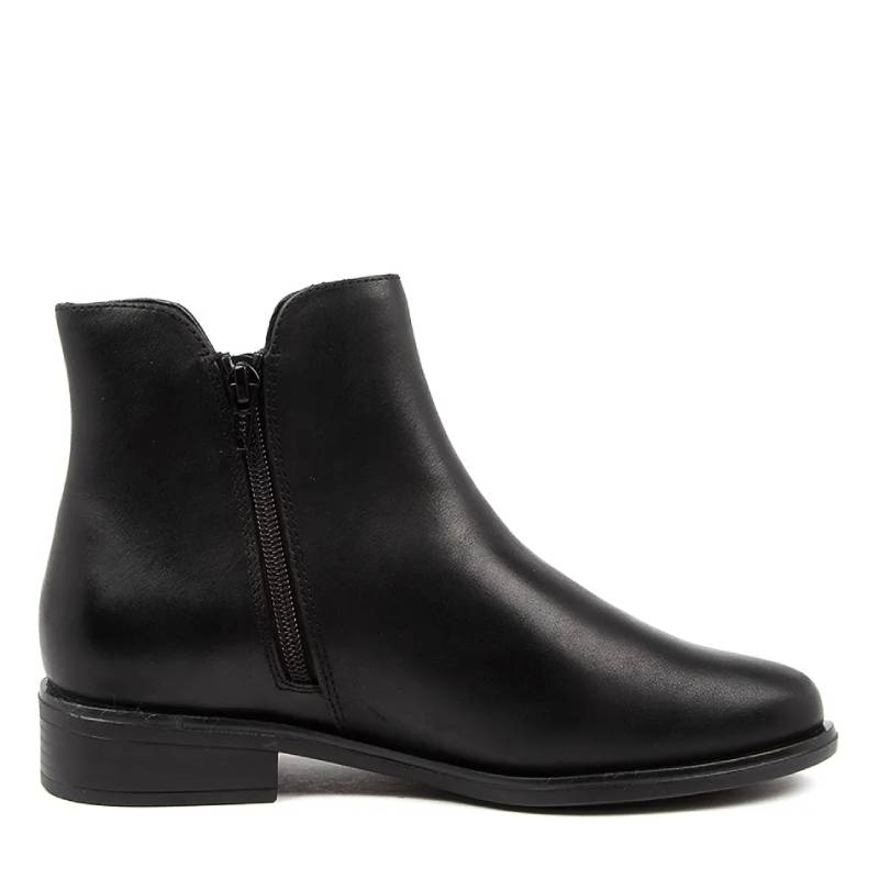 Ziera skylars black leather boot