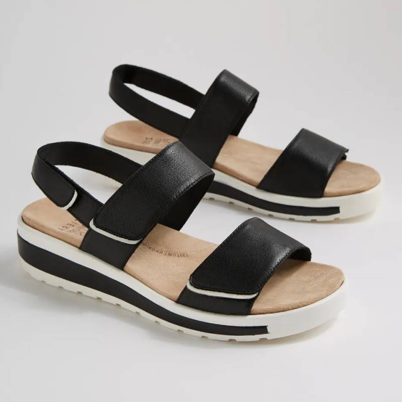 Ziera Garlin black womens sandal