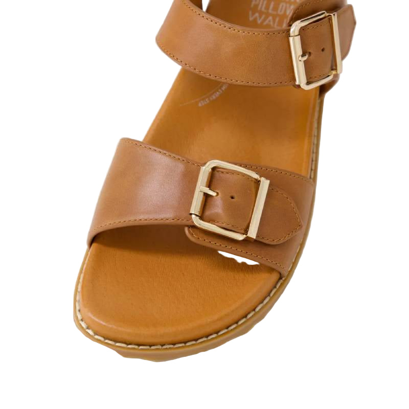Ziera Hastice Tan womens sandal