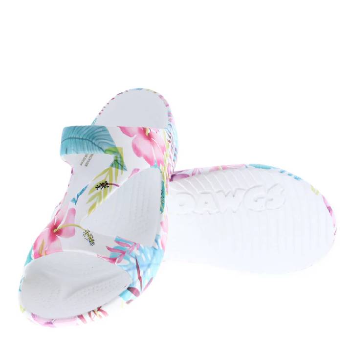 dawgs z sandal rainbow print