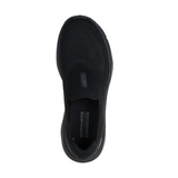 skechers go walk 8-aleena black womens slip on